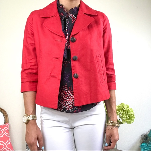 TALBOTS Cropped Swing Jacket - Picture 5 of 8
